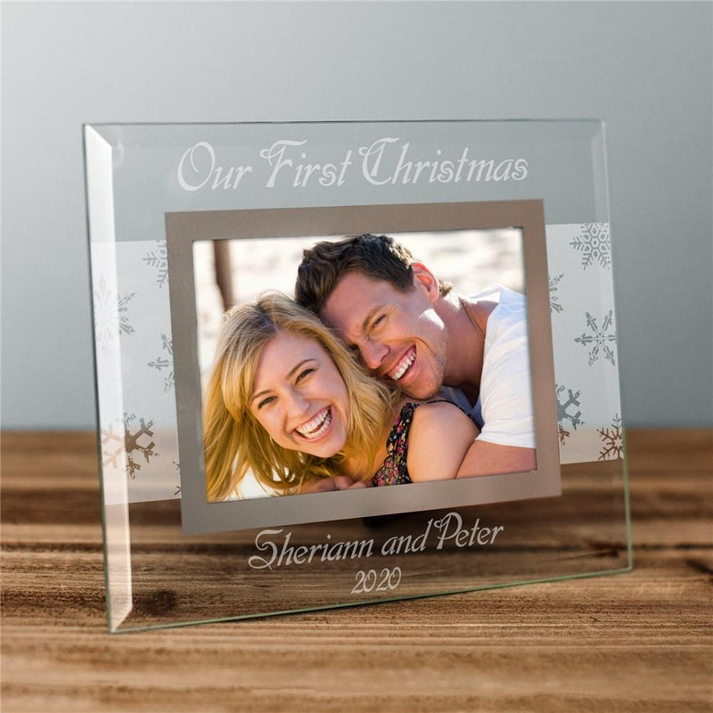 Custom Message Winter Frame