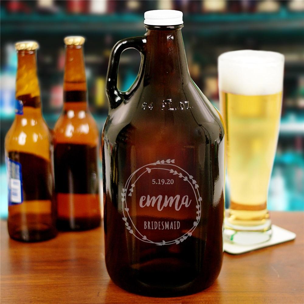 Bridal Party Beer Growler - ONLY GIFTS