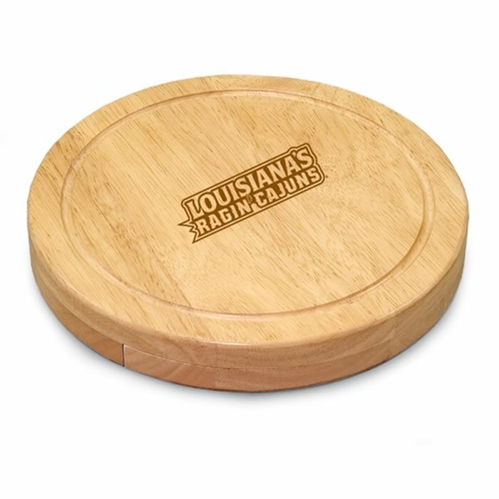 Louisiana Lafayette Ragin Cajuns Engraved Cutting Board - ONLY GIFTS