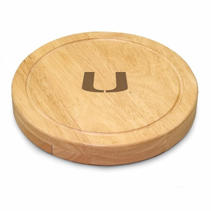 Miami Hurricanes Engraved Cutting Board