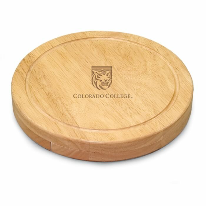 Colorado College Tigers Engraved Cutting Board - ONLY GIFTS