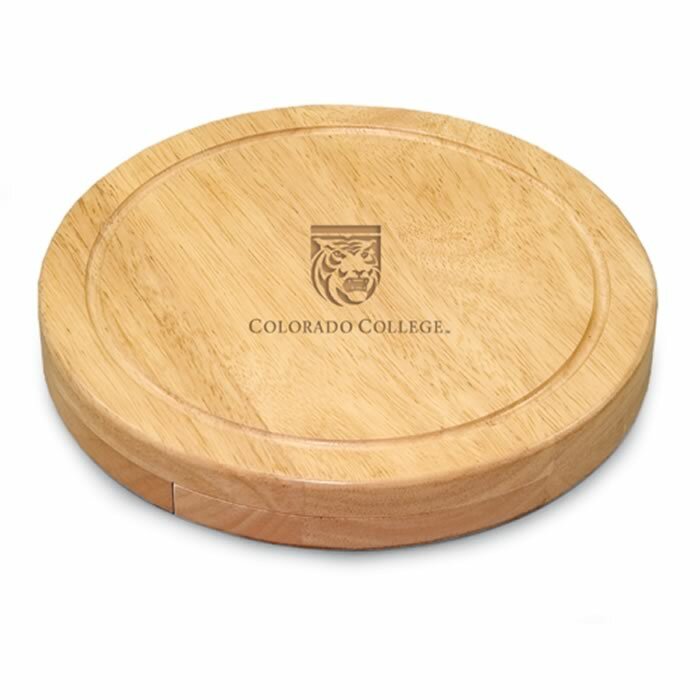 Colorado College Tigers Engraved Cutting Board