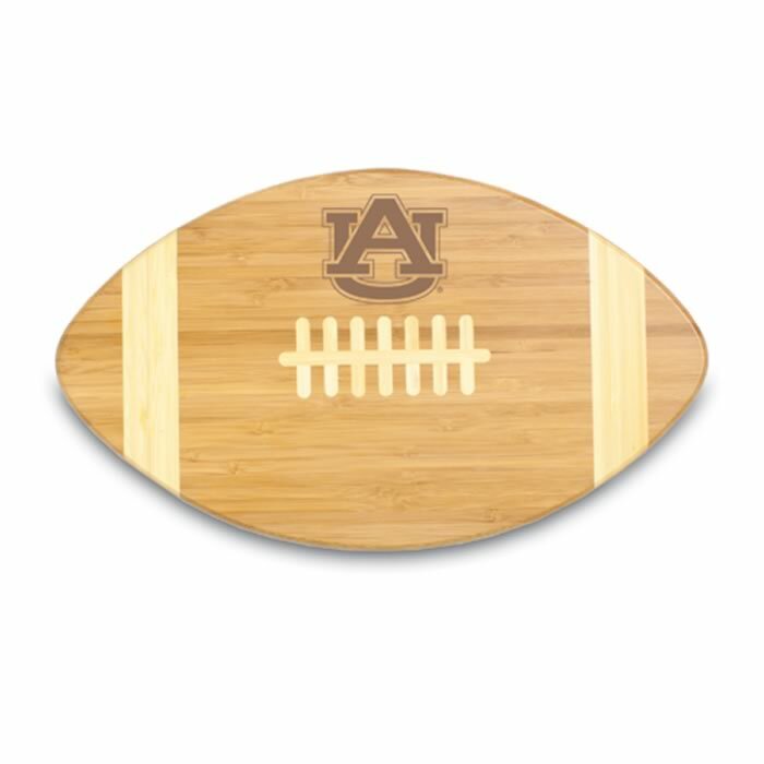 Auburn Tigers Engraved Football Cutting Board