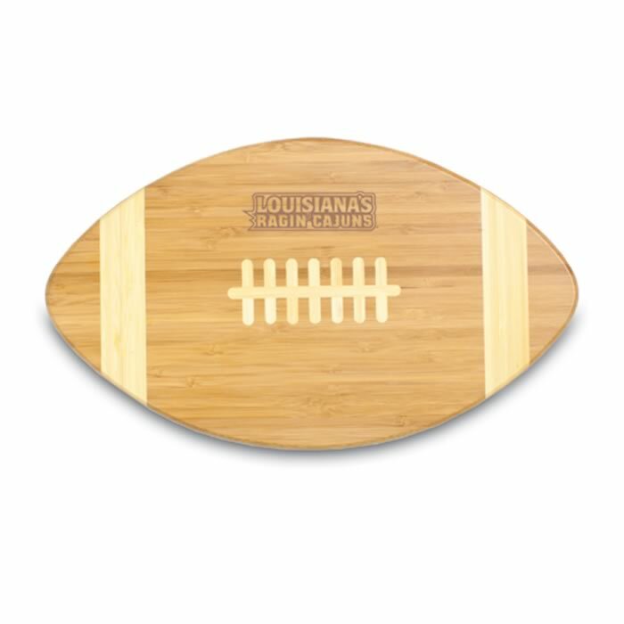 Louisiana Lafayette Ragin Cajuns Engraved Football Cutting Board - ONLY GIFTS
