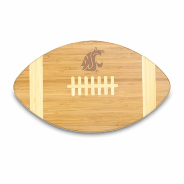Washington State Cougars Engraved Football Cutting Board