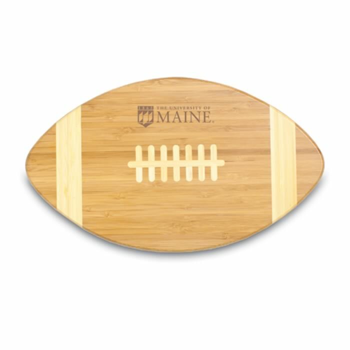 Maine  Black  Bears Engraved Football Cutting Board