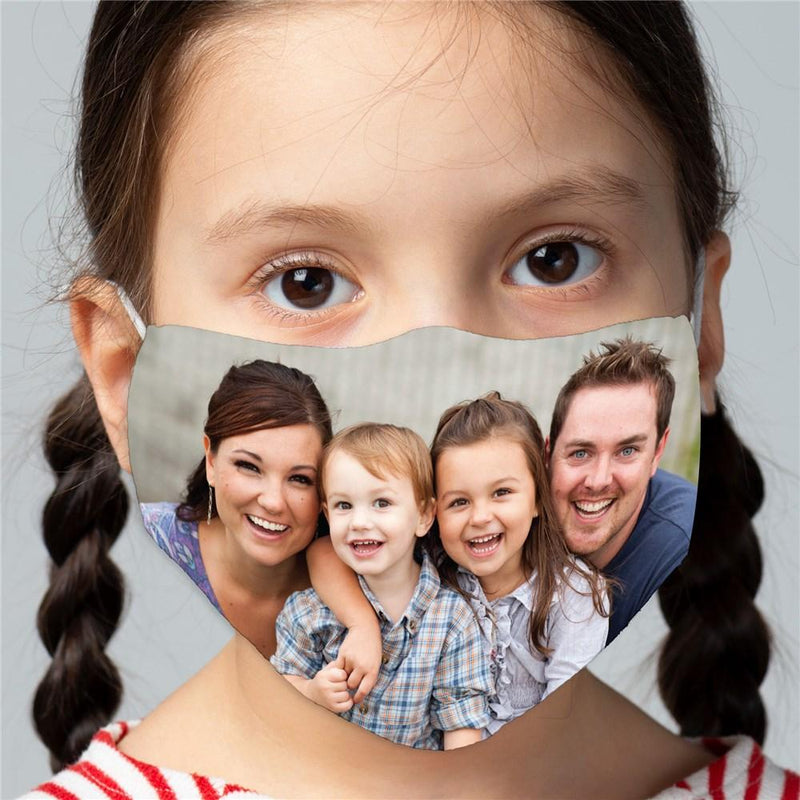 Personalized Child Photo Upload face mask