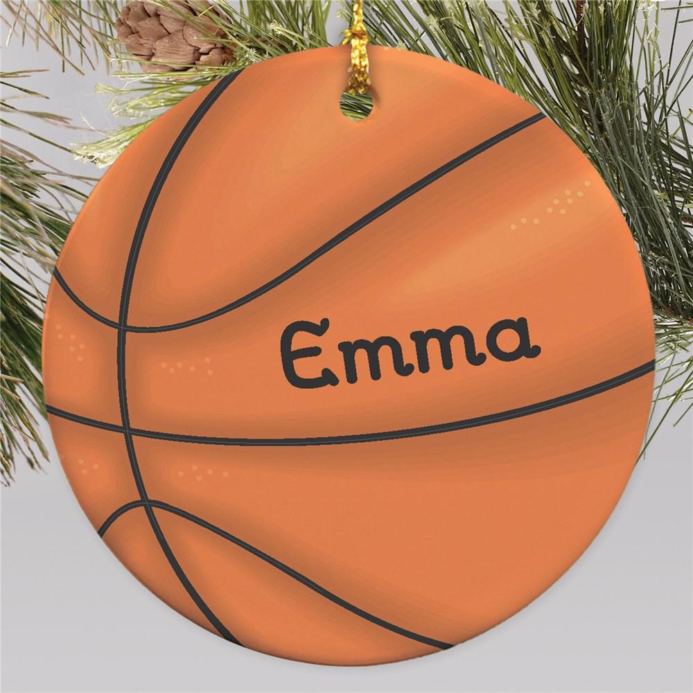 Basketball Personalized Ornament - ONLY GIFTS
