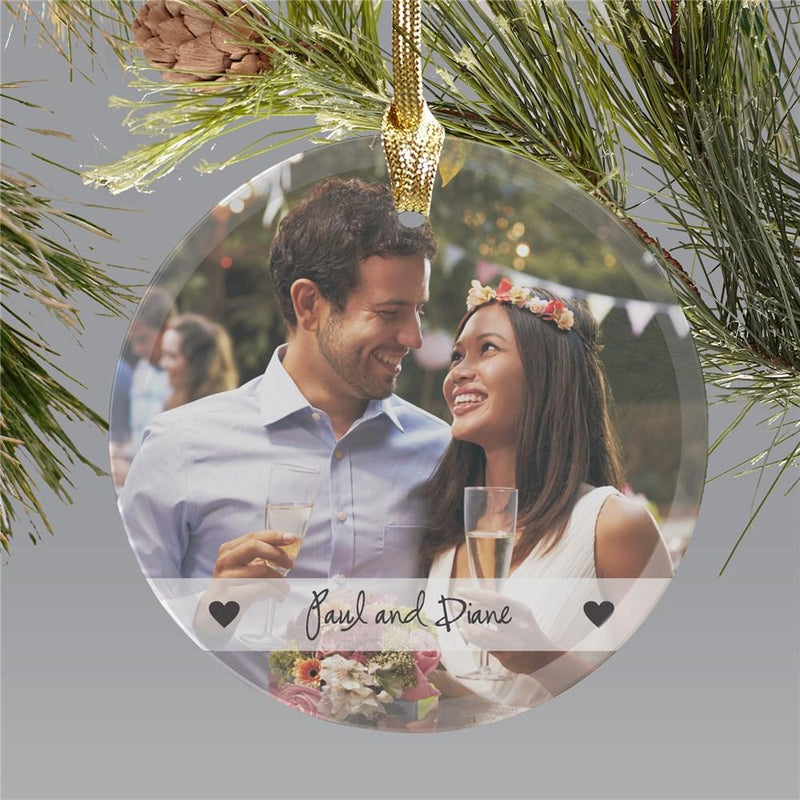 Couples Best Photo Ornament