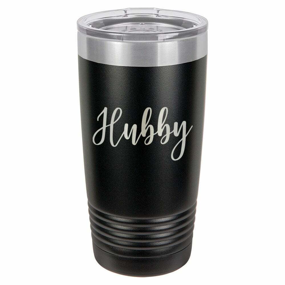 Hubby Drink Tumbler With Straw - ONLY GIFTS