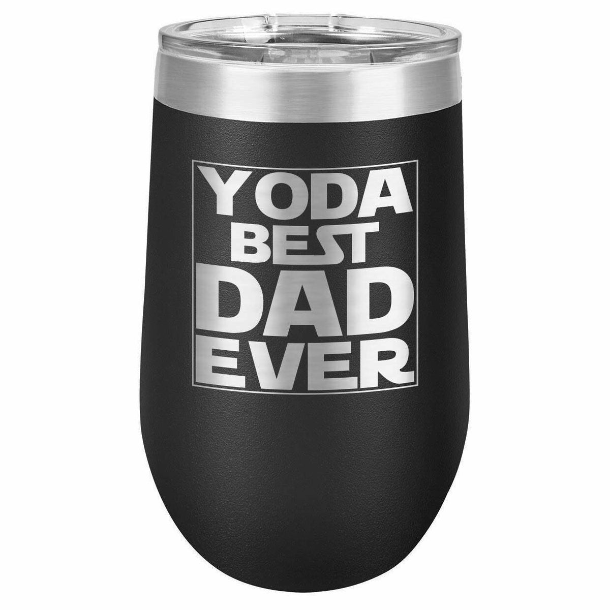 Yoda Best Dad Ever Drink Tumbler With Straw - ONLY GIFTS