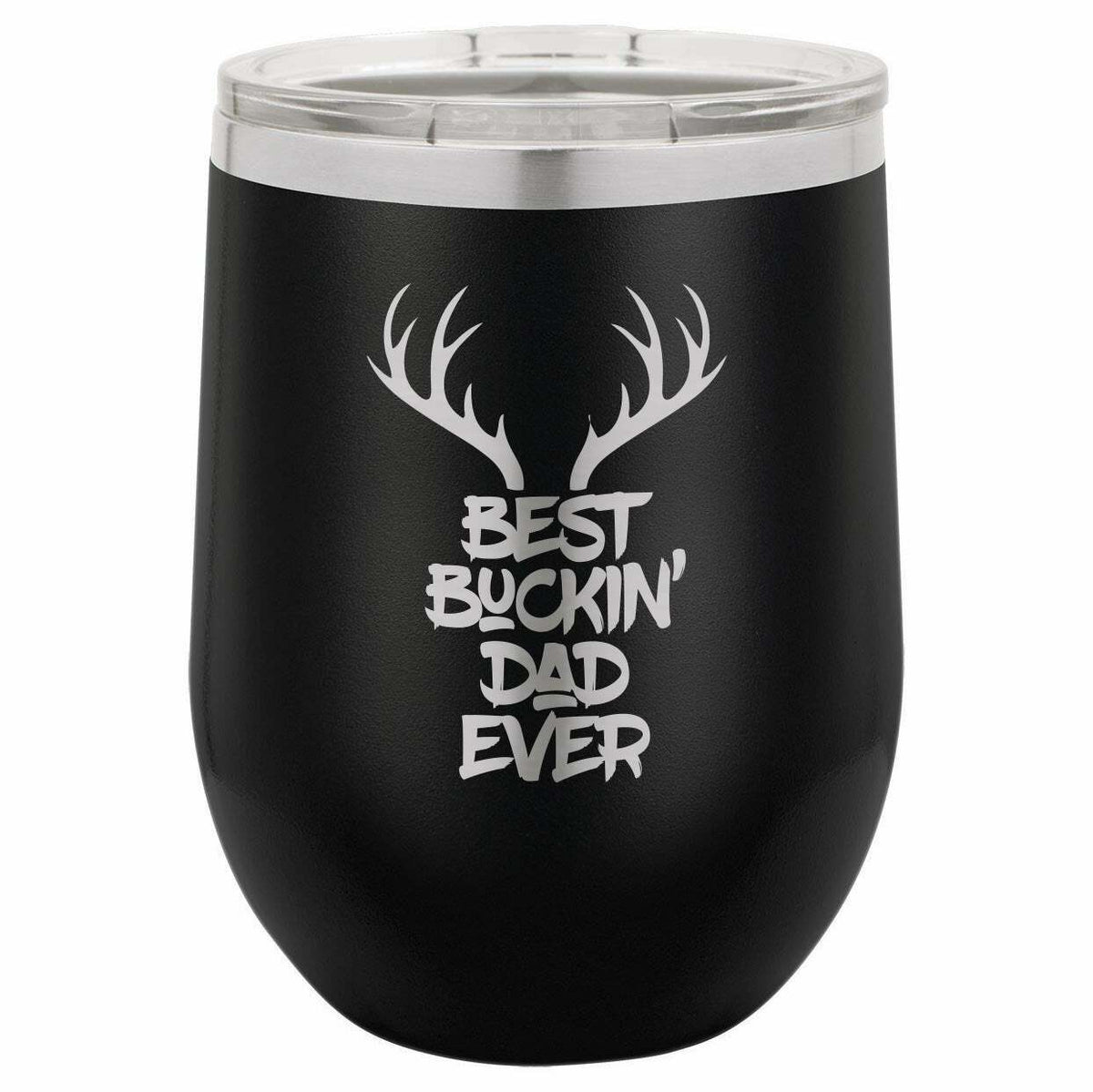 Best Buckin Dad Ever Drink Tumbler With Straw - ONLY GIFTS