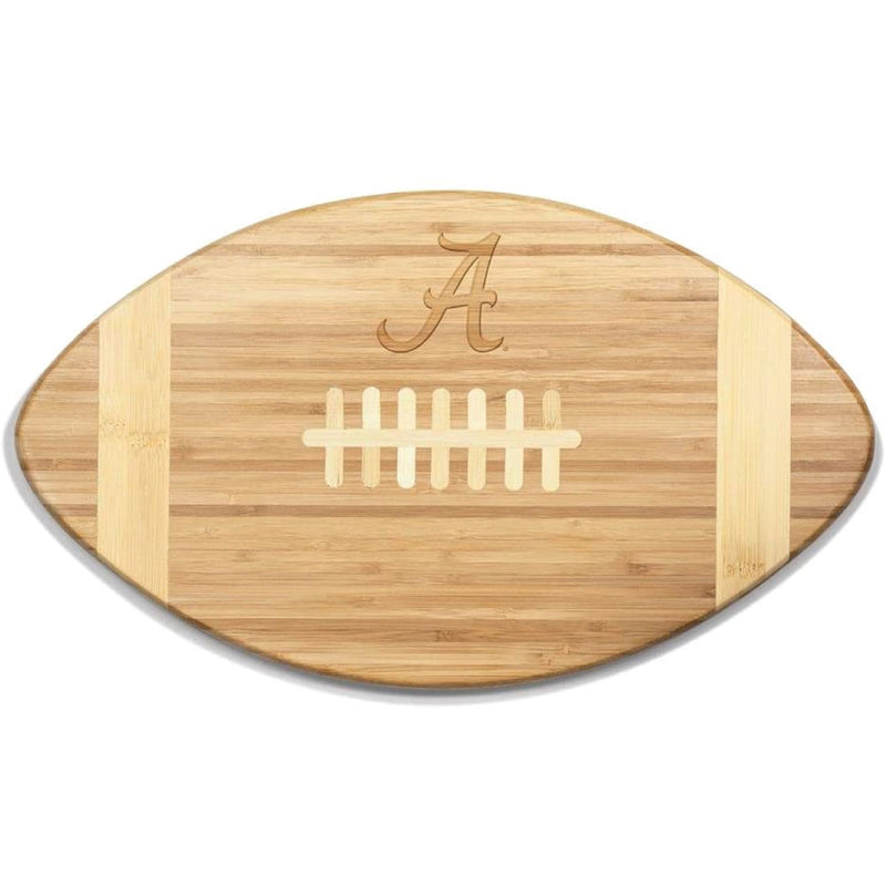 Alabama Crimson Tide Engraved Football Cutting Board