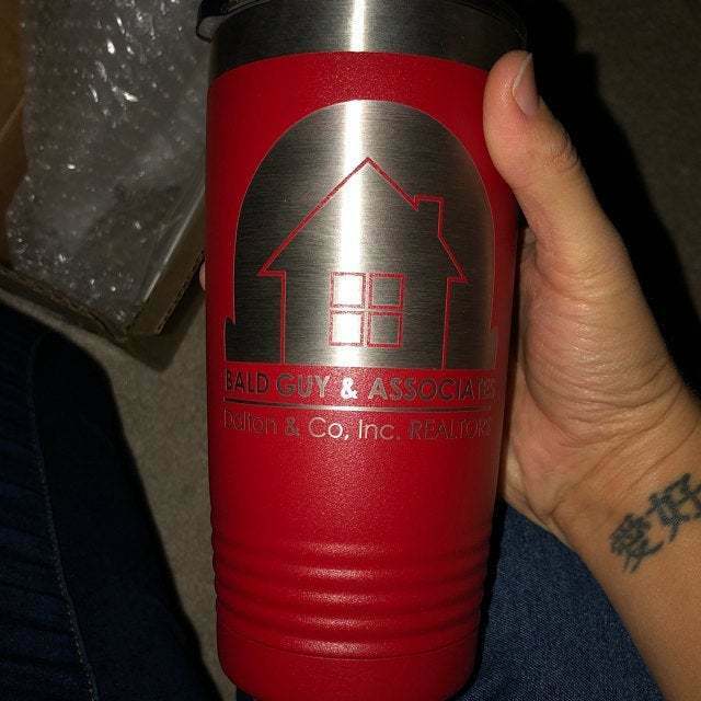 Custom 12 oz Stemless Wine Tumbler With Lid - ONLY GIFTS