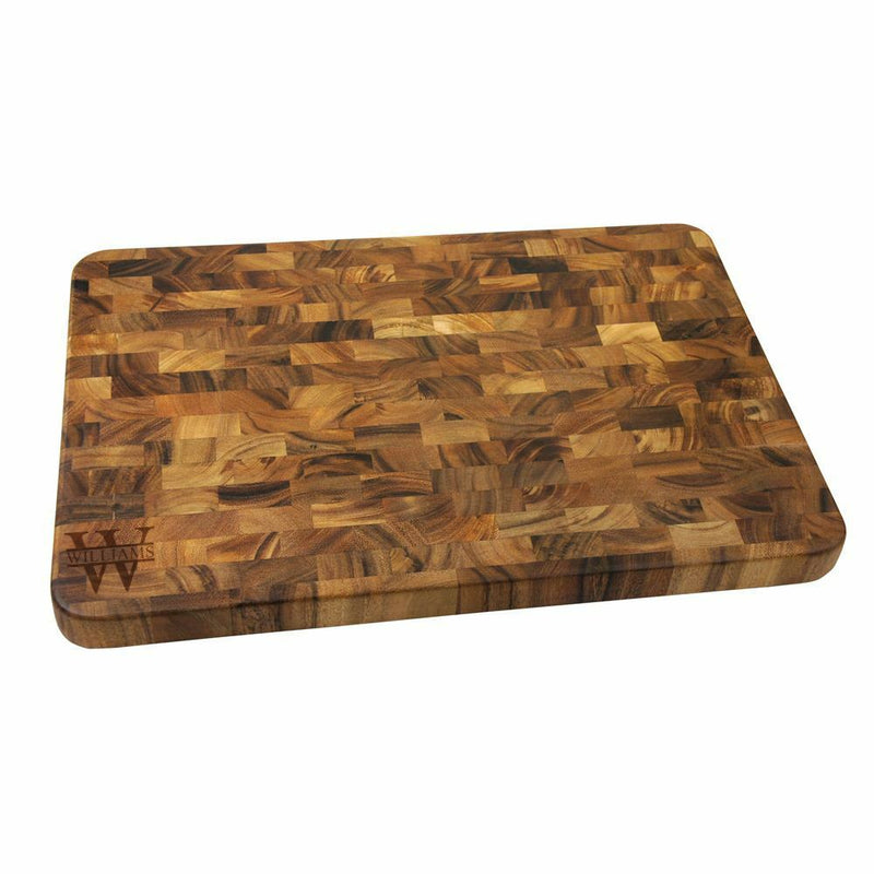 Biltmore Personalized Large End Grain Cutting Board
