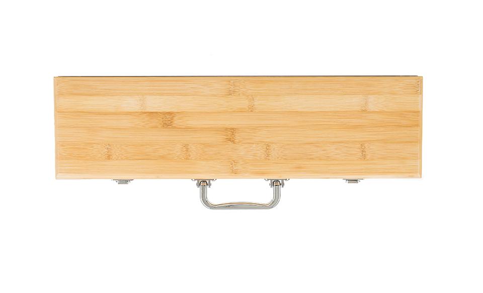 Personalized Grill Set - BBQ Set - Bamboo Case - ONLY GIFTS