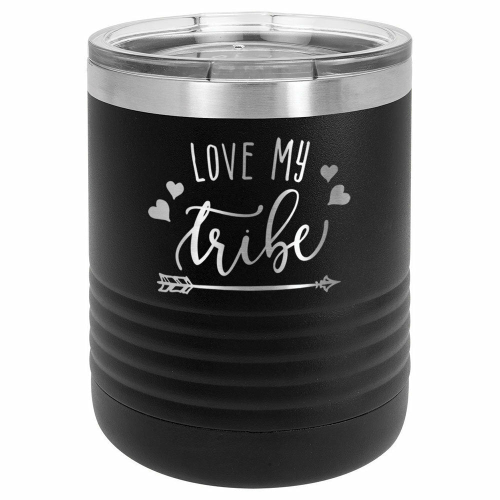 Love My Tribe Drink Tumbler With Straw - ONLY GIFTS