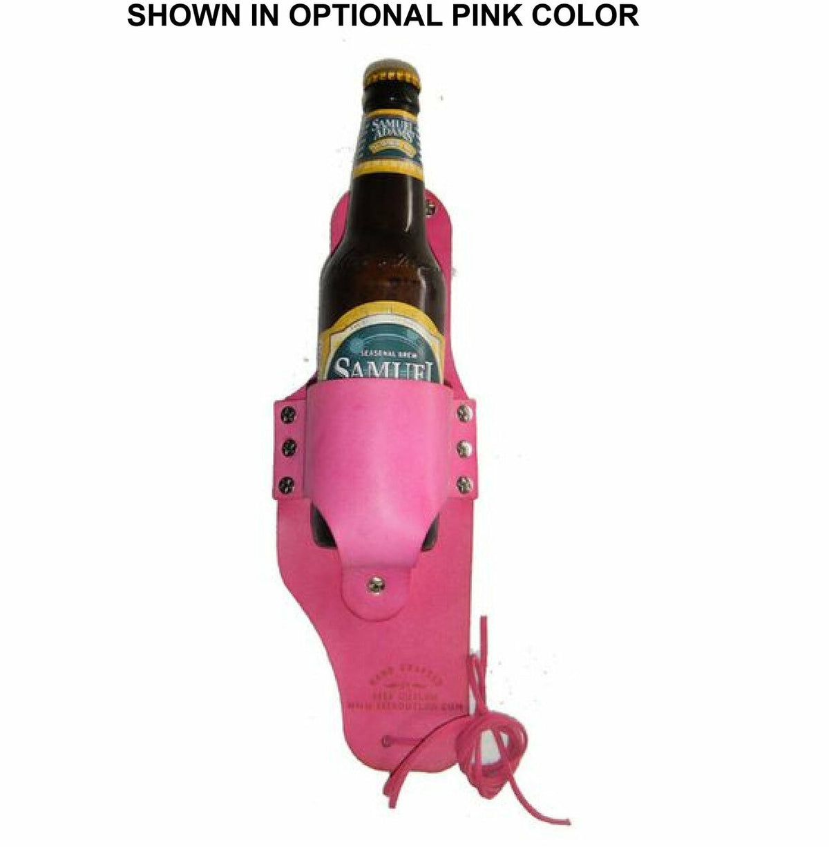 Beer Holster | Genuine Brown Leather Hip Beer Holder - ONLY GIFTS