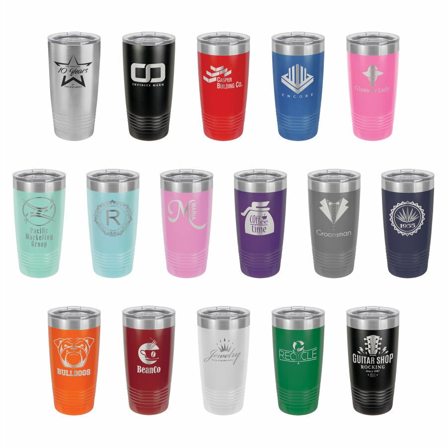 Personalized Vacation Drink Tumbler With Straw - ONLY GIFTS