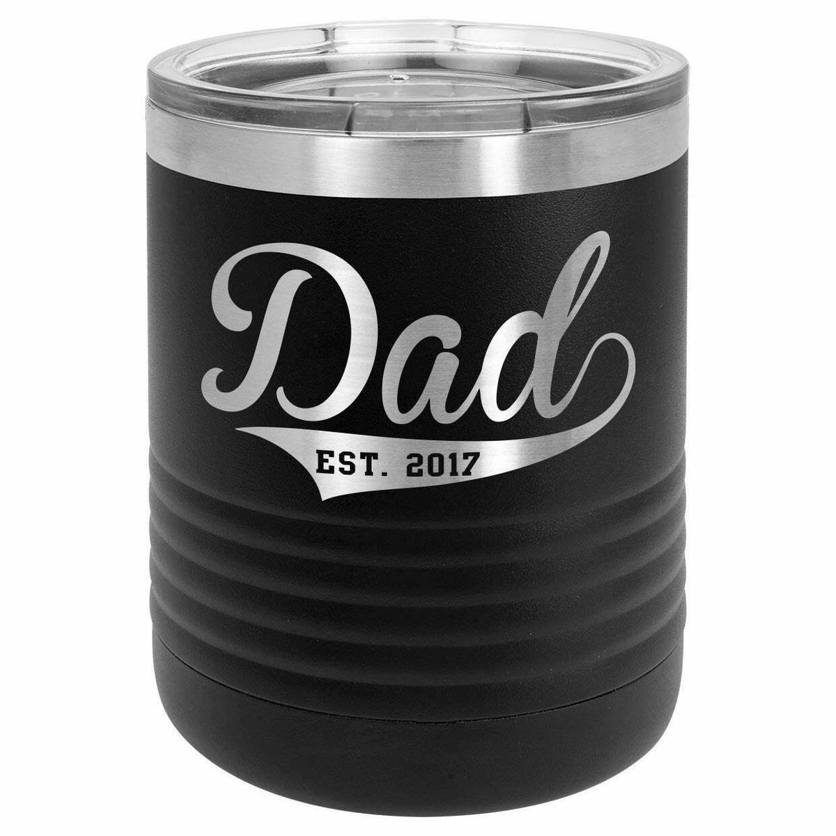 Dad Established 2020 Drink Tumbler With Straw - ONLY GIFTS
