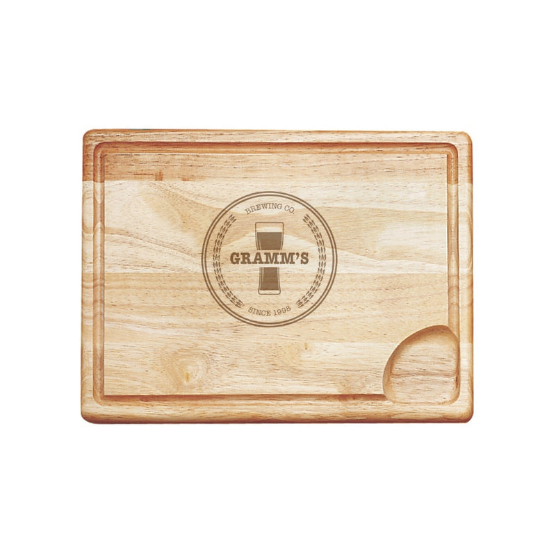 Classic Brewery Personalized Carving Board