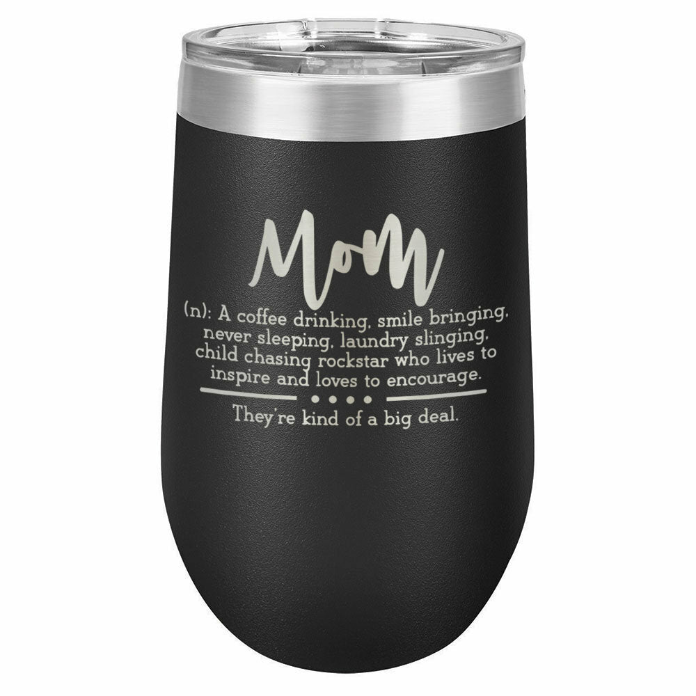 Mom Definition Drink Tumbler With Straw - ONLY GIFTS