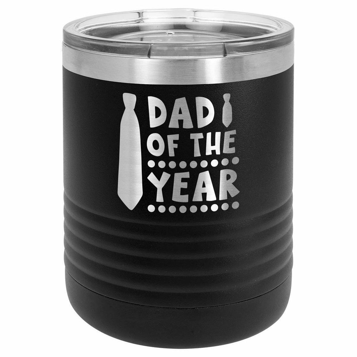 Dad Of The Year Drink Tumbler With Straw - ONLY GIFTS