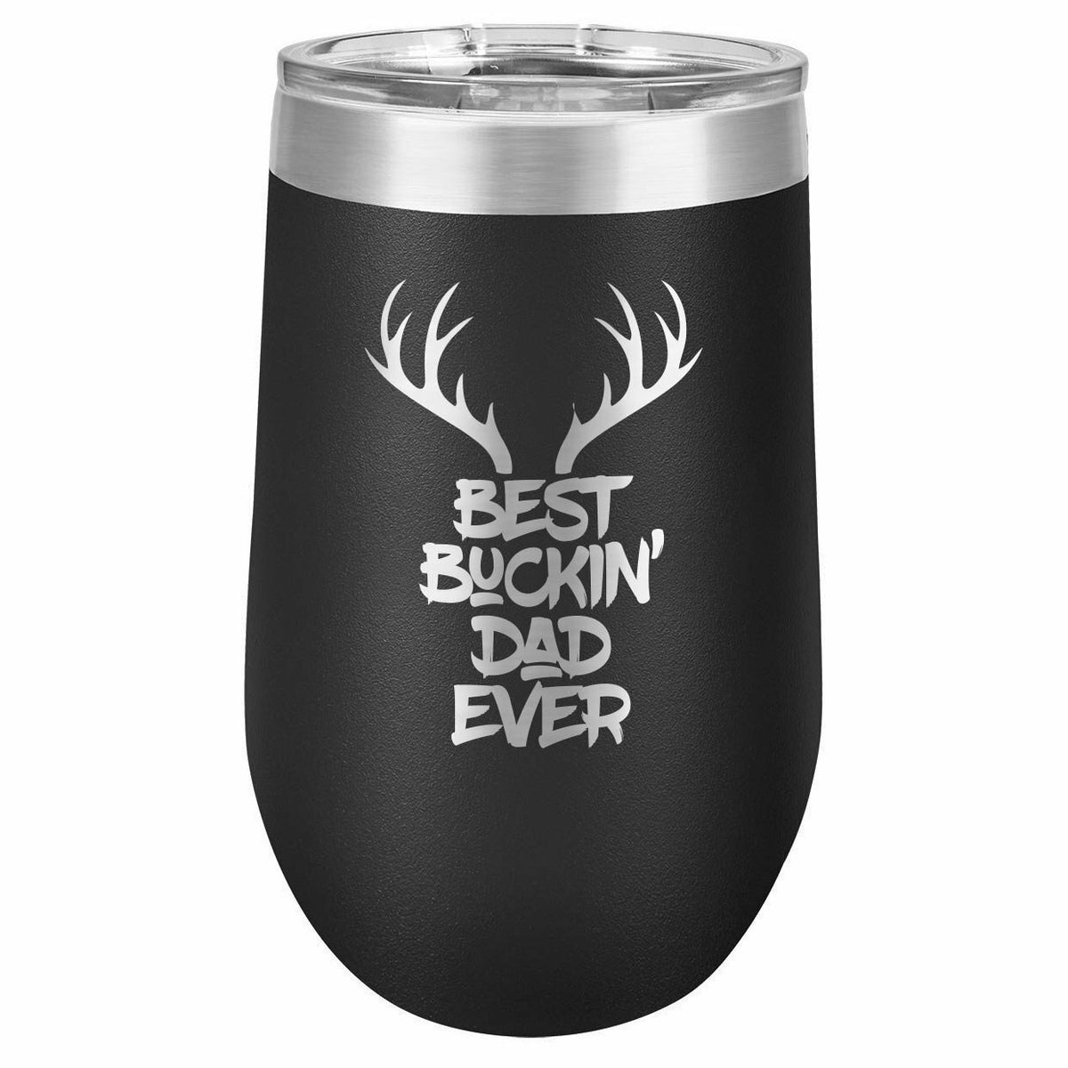 Best Buckin Dad Ever Drink Tumbler With Straw - ONLY GIFTS