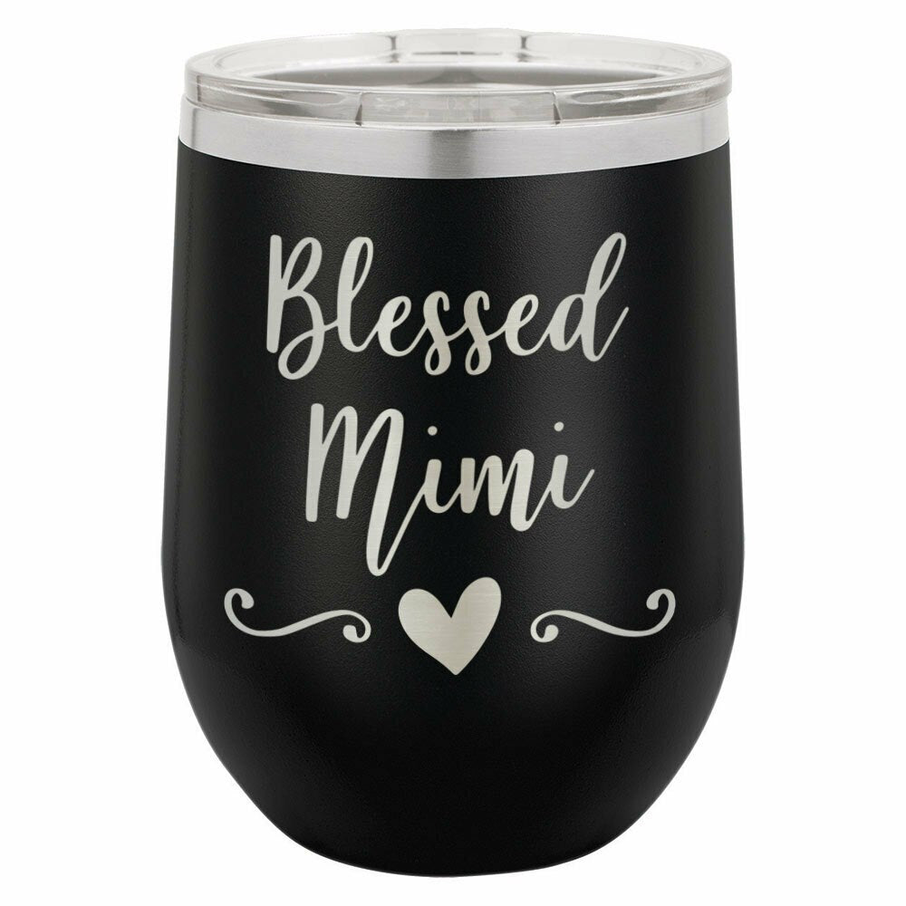 Blessed Mimi Drink Tumbler With Straw - ONLY GIFTS