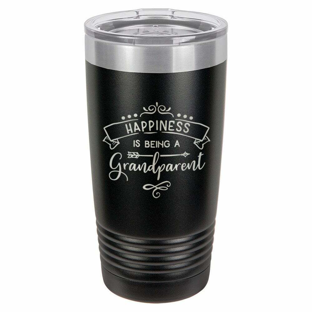 Happiness Is Being A Grandparent Drink Tumbler With Straw - ONLY GIFTS