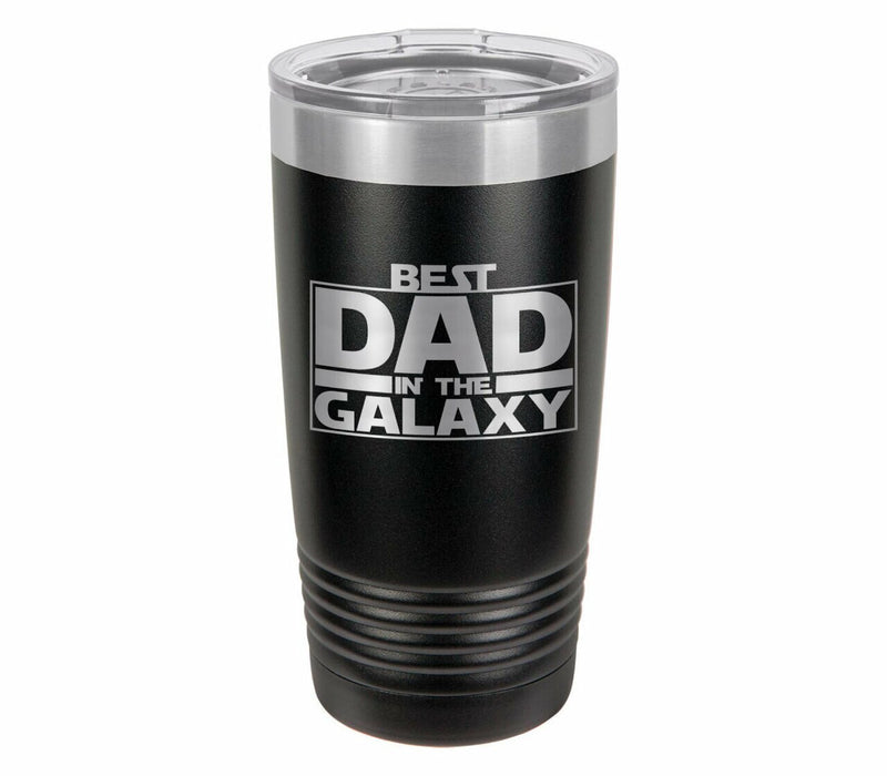 Best Dad In The Galaxy Drink Tumbler With Straw
