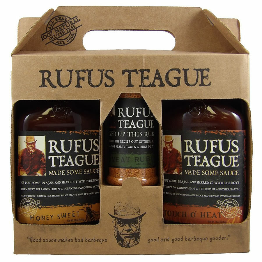Rufus Teague Specialty BBQ Sauce Gift Set - ONLY GIFTS