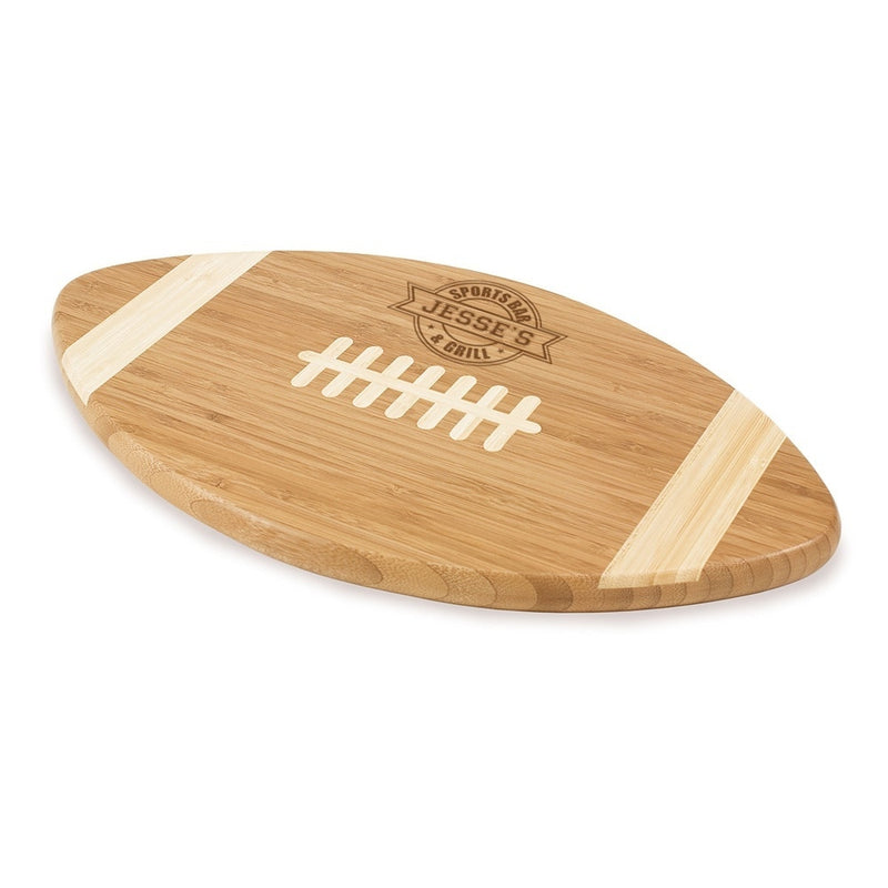 Sports Bar Personalized Football Cutting Board