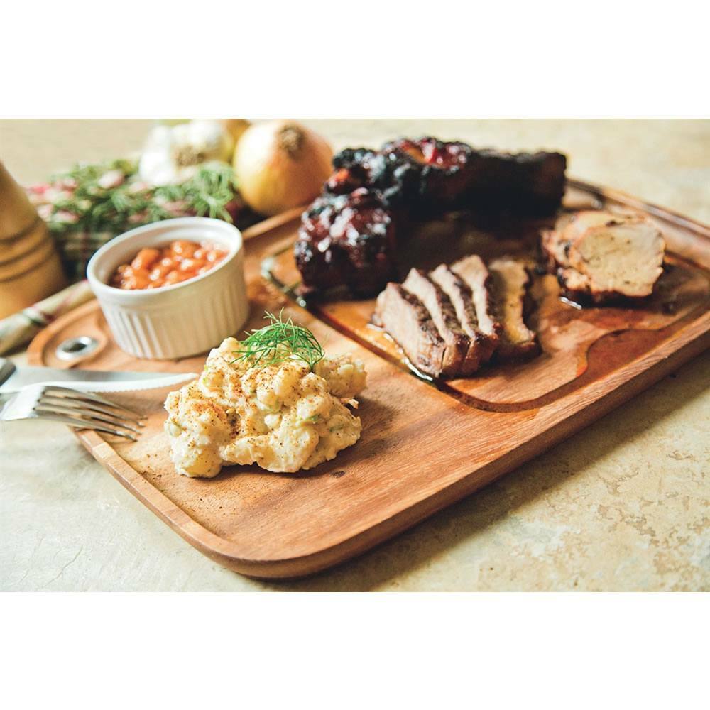 Ironwood Gourmet Steak Plate with Juice Channel - ONLY GIFTS