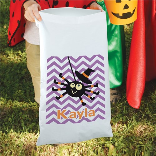Halloween Girl Spider Candy Sack - ONLY GIFTS