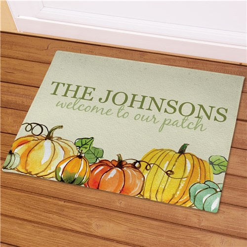 Personalized Welcome To Our Patch Doormat - ONLY GIFTS