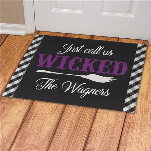 Personalized Wicked Doormat - ONLY GIFTS