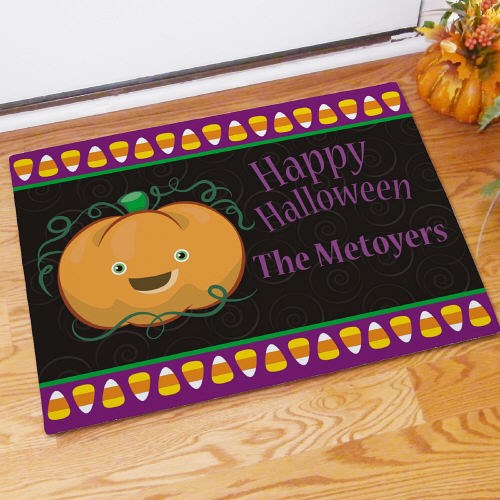 Personalized Halloween Floor Mat - ONLY GIFTS