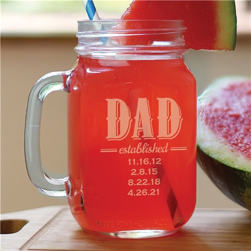 Established Mason Jar