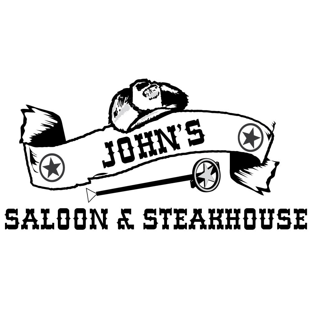 Western Saloon Personalized Wine Glass - ONLY GIFTS